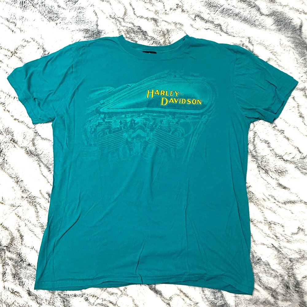 Vintage Harley-Davidson Beaumont Texas XL Tee – Cowboy Division, Lone Star legen